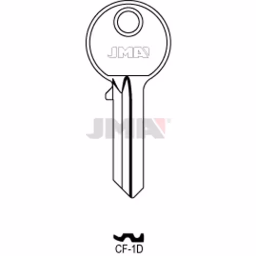 LLAVE JMA ACERO-C (CF-1D)