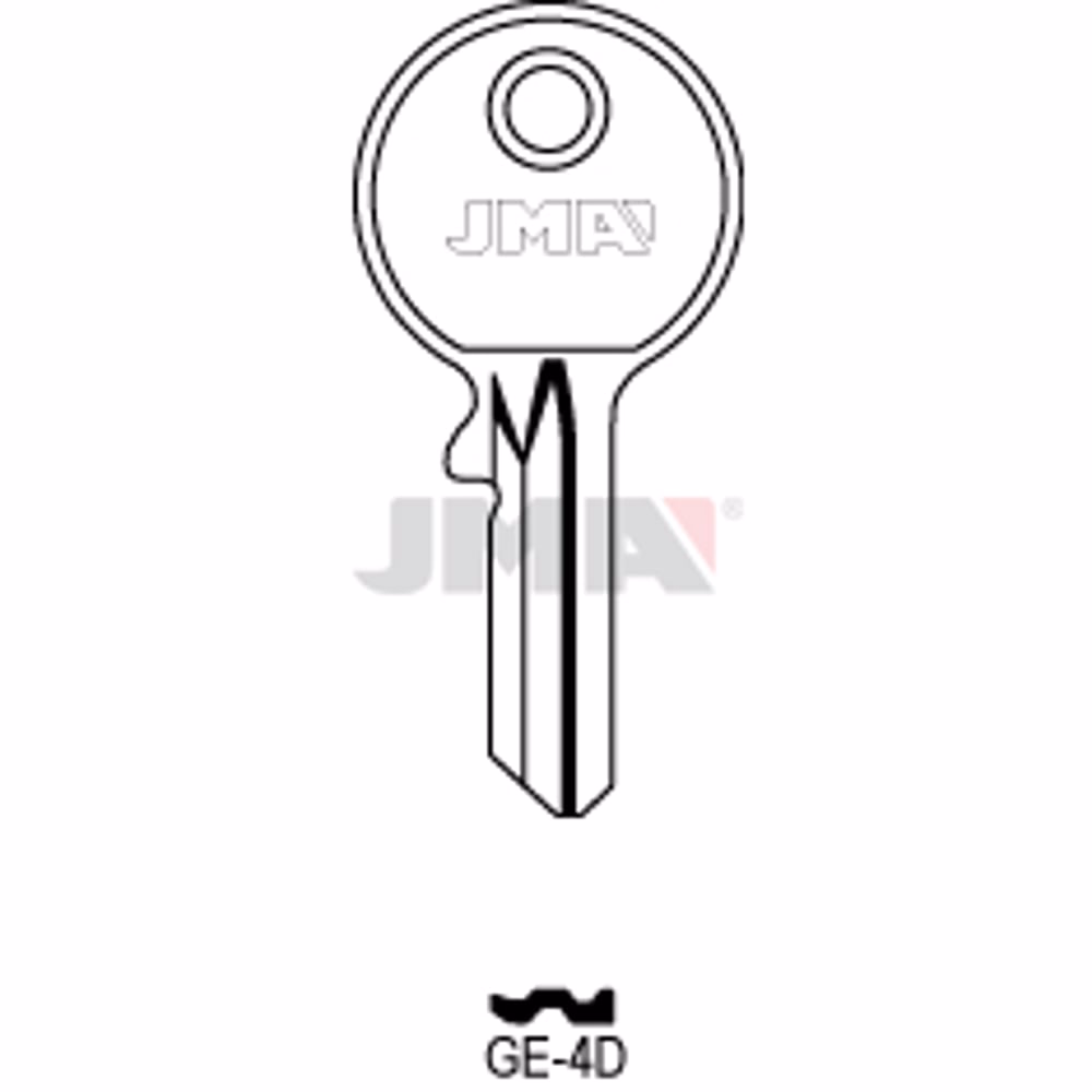 LLAVE JMA ACERO-C (GE-4D)