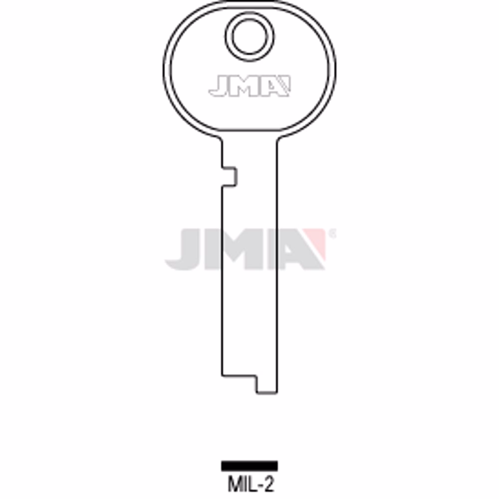 LLAVE JMA ACERO-C (MIL-2)