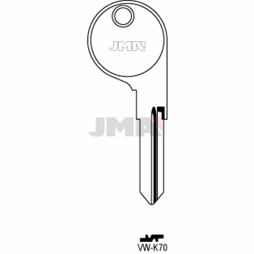 LLAVE JMA ACERO-C (VW-K70)