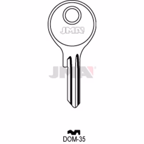 LLAVE JMA ACERO-C (DOM-35)