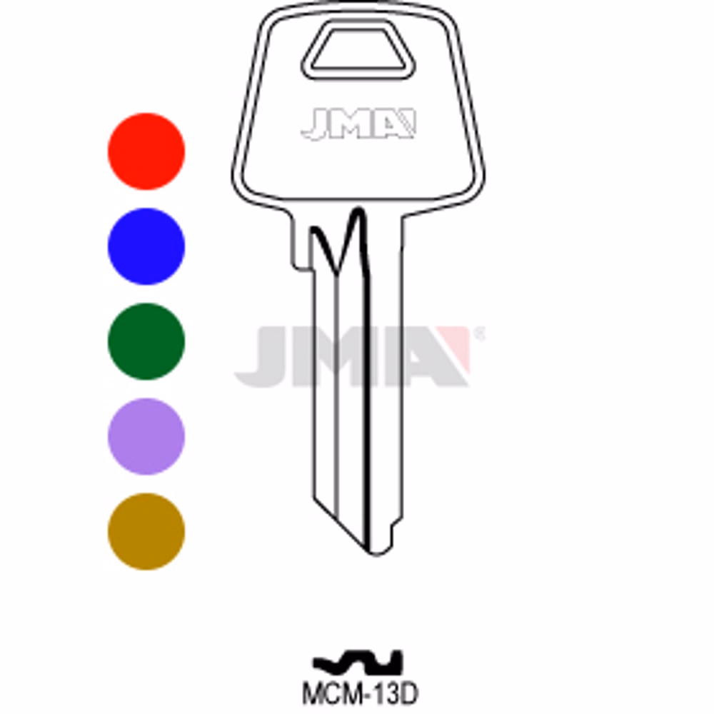 LLAVE JMA ALUMINIO (MCM-13D SURTIDO)