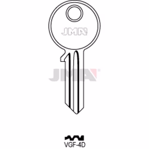 LLAVE JMA ACERO-C (VGF-4D)