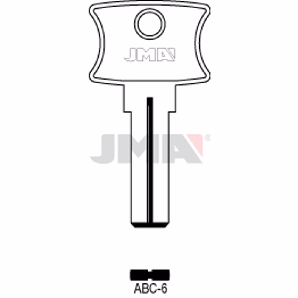 LLAVE JMA ALPACA SEGURIDAD (ABC-6)