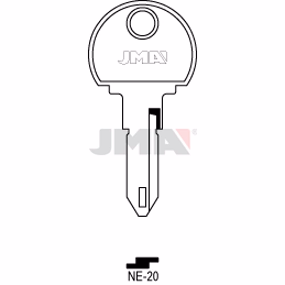 LLAVE JMA ACERO-C (NE-20)