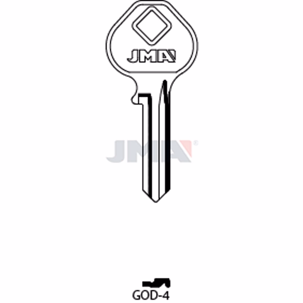 LLAVE JMA ACERO-C (GOD-4)