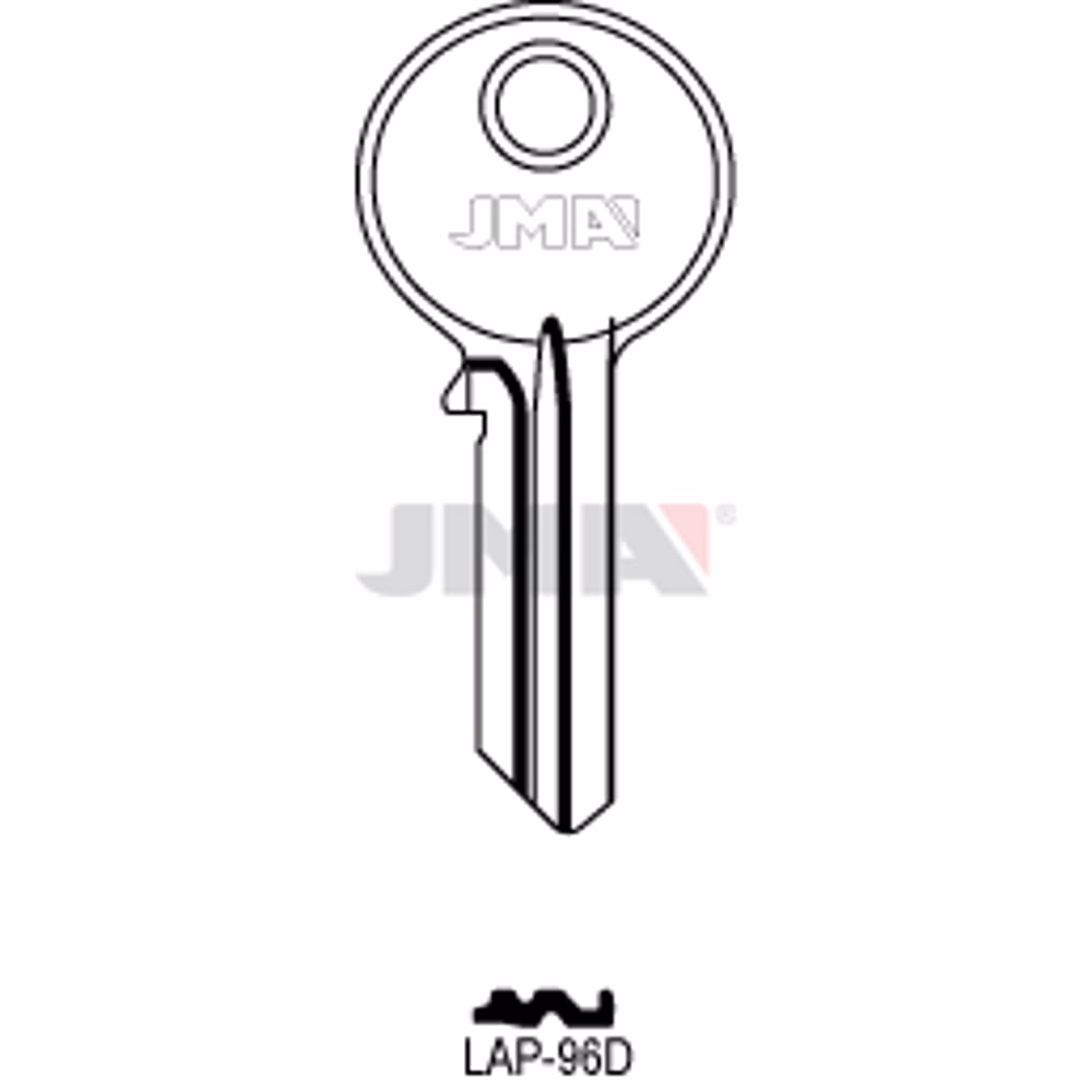 LLAVE JMA ACERO-C (LAP-96D)