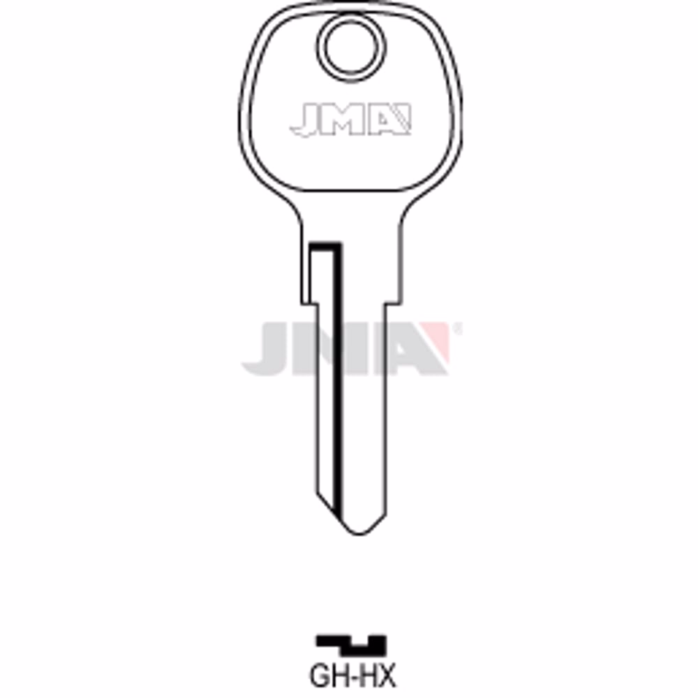LLAVE JMA ACERO-C (GH-HX)