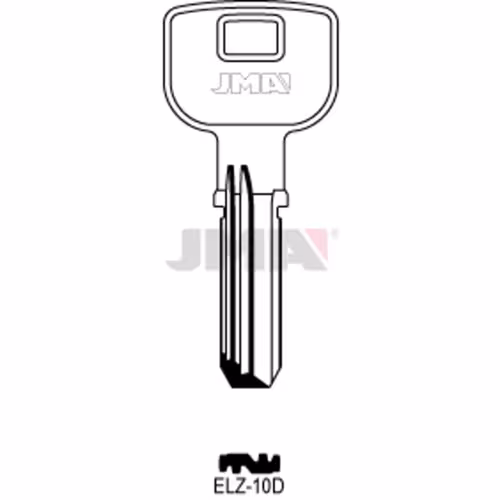 LLAVE JMA LATON SEGURIDAD (ELZ-10D)
