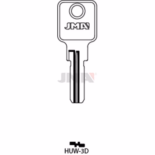 LLAVE JMA ACERO-C (HUW-3D)