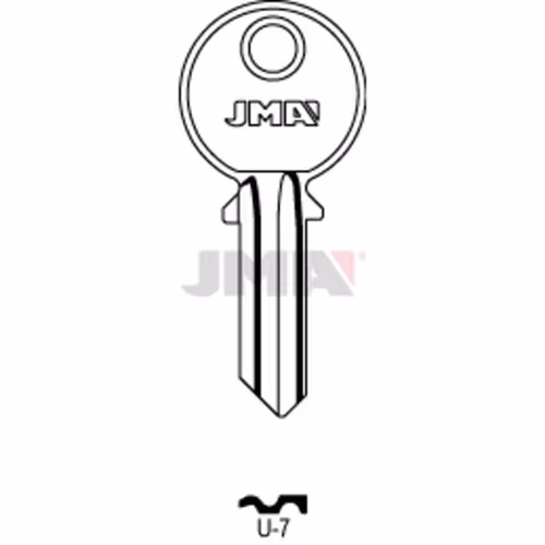 LLAVE JMA ACERO-C (U-7)