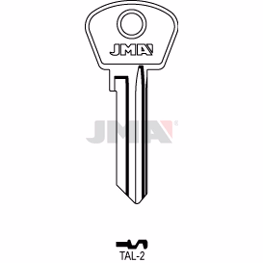 LLAVE JMA ACERO-C (TAL-2)