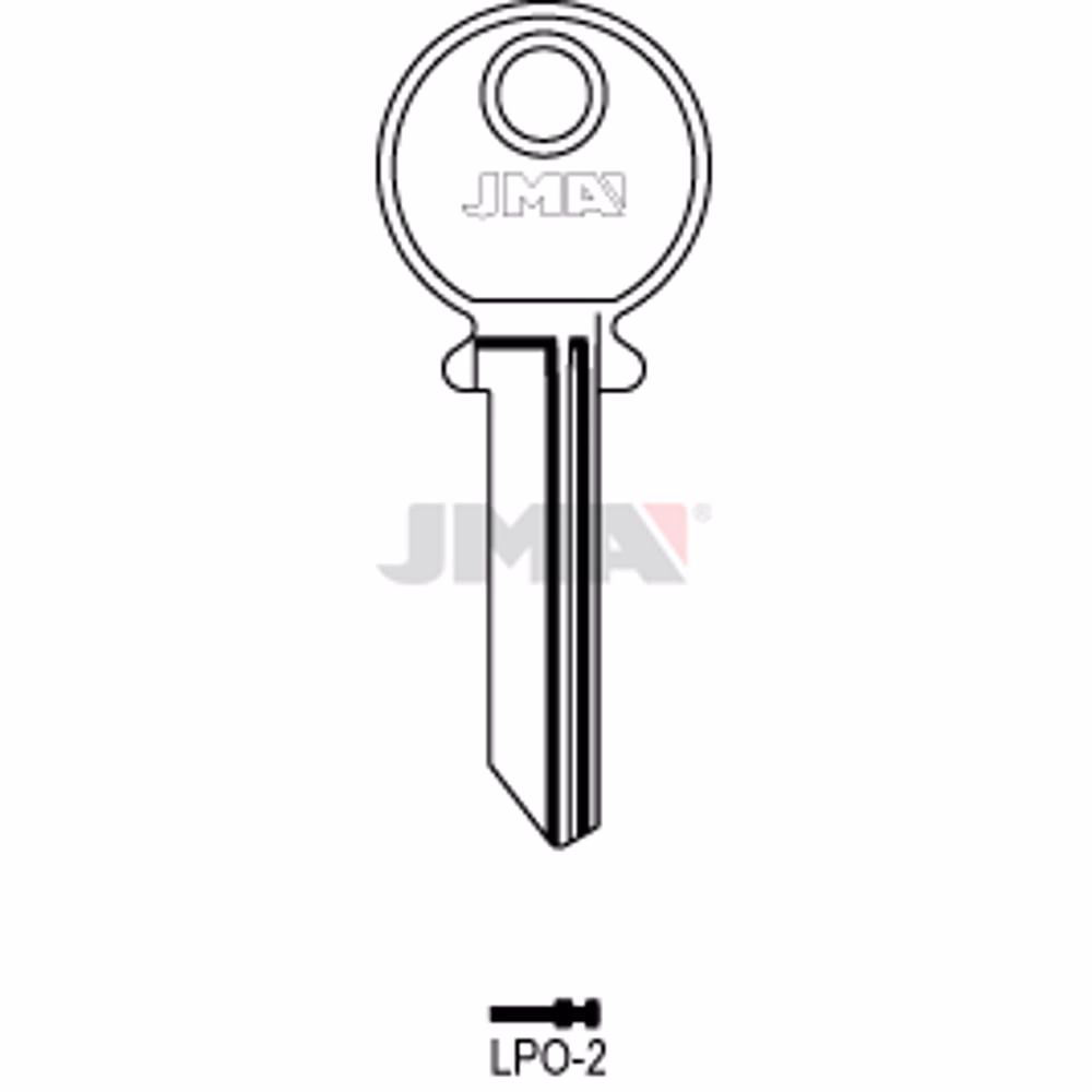 LLAVE JMA ACERO-C (LPO-2)