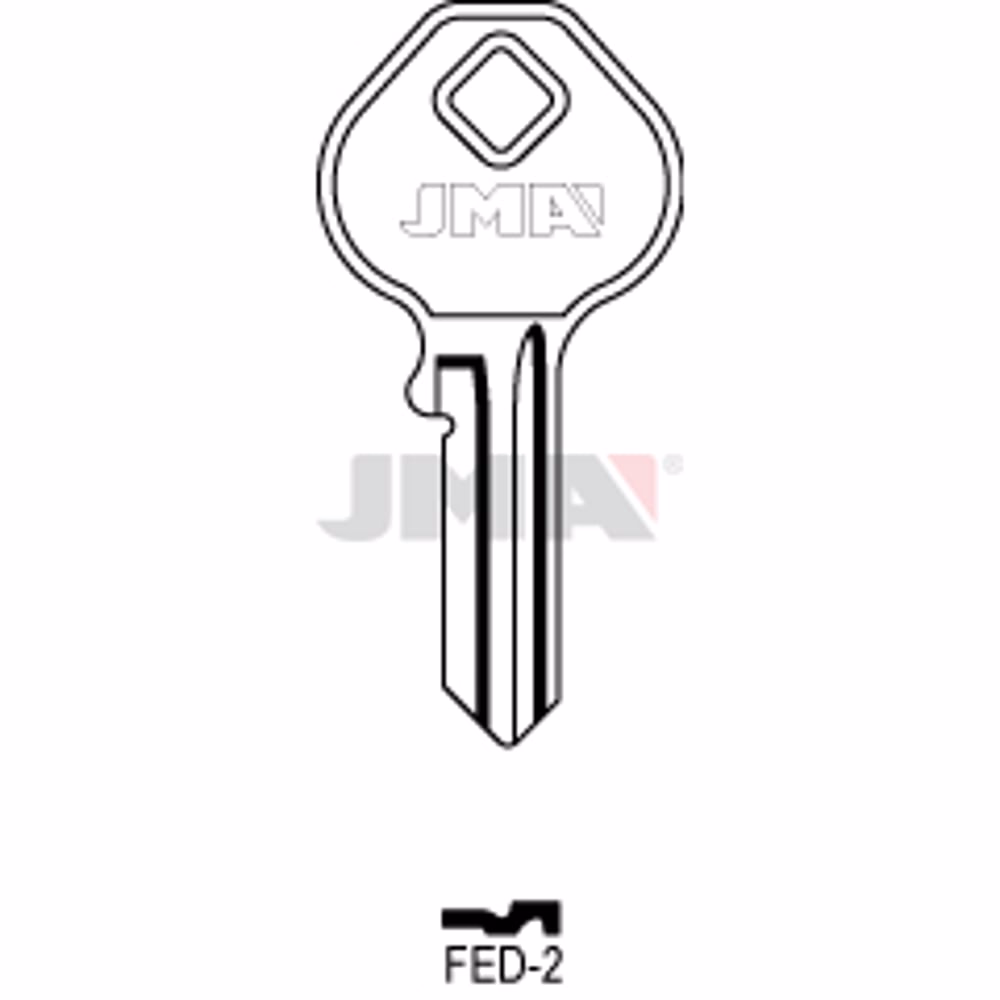 LLAVE JMA ACERO-C (FED-2)
