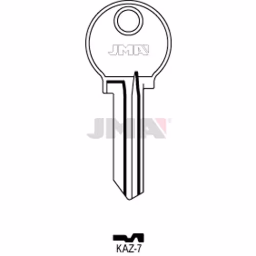 LLAVE JMA ACERO-C (KAZ-7)