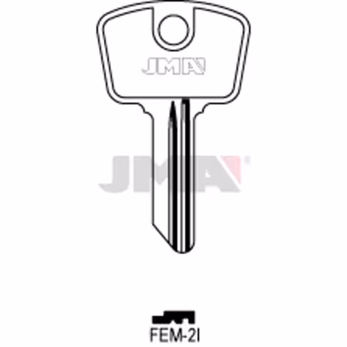 LLAVE JMA ACERO-C (FEM-2I)