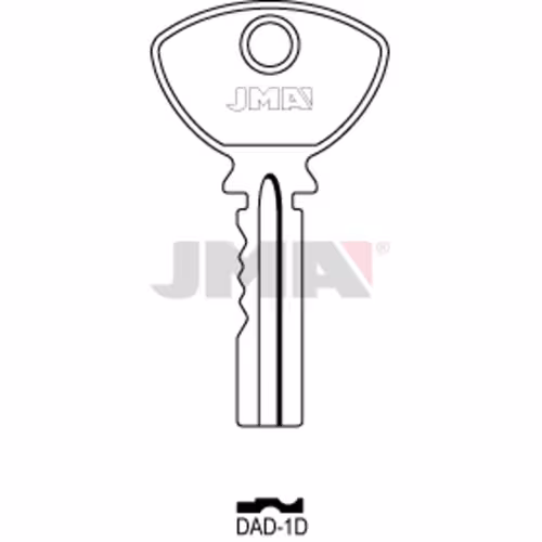 LLAVE JMA ACERO-C (DAD-1D)