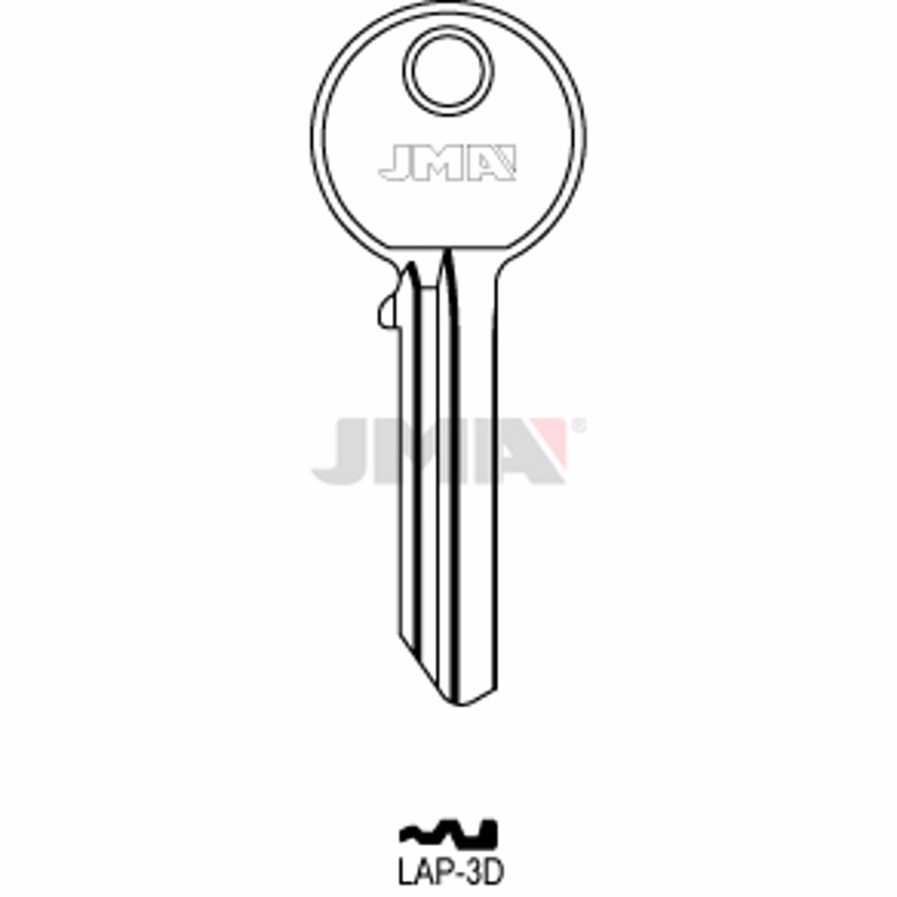LLAVE JMA ACERO-C (LAP-3D)