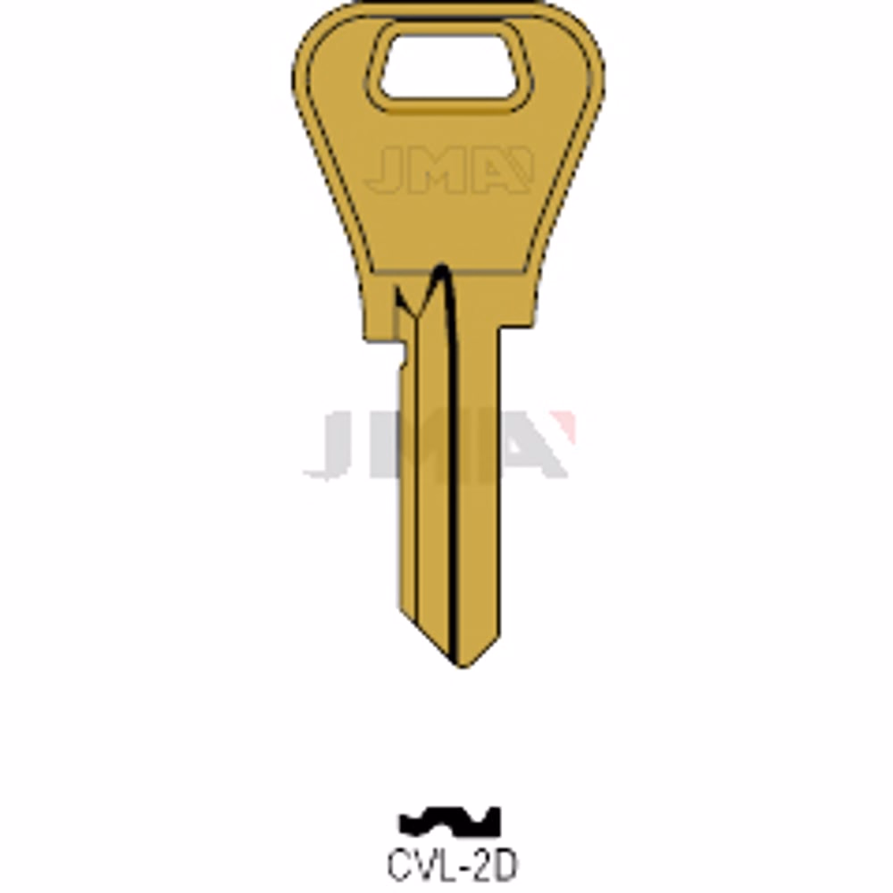 LLAVE JMA ALUMINIO (CVL-2D ORO)
