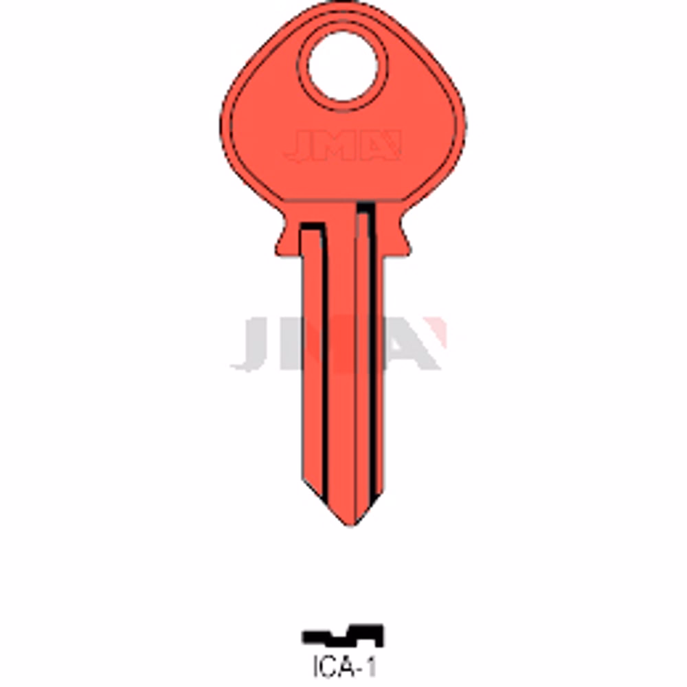 LLAVE JMA ALUMINIO (ICA-1 ROJO)