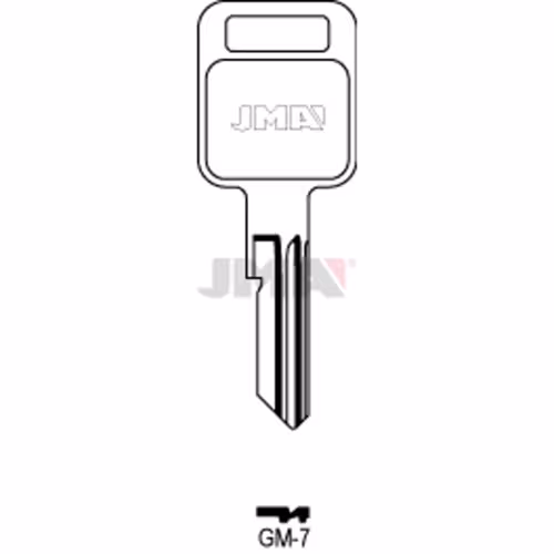 LLAVE JMA ACERO-C (GM-7)