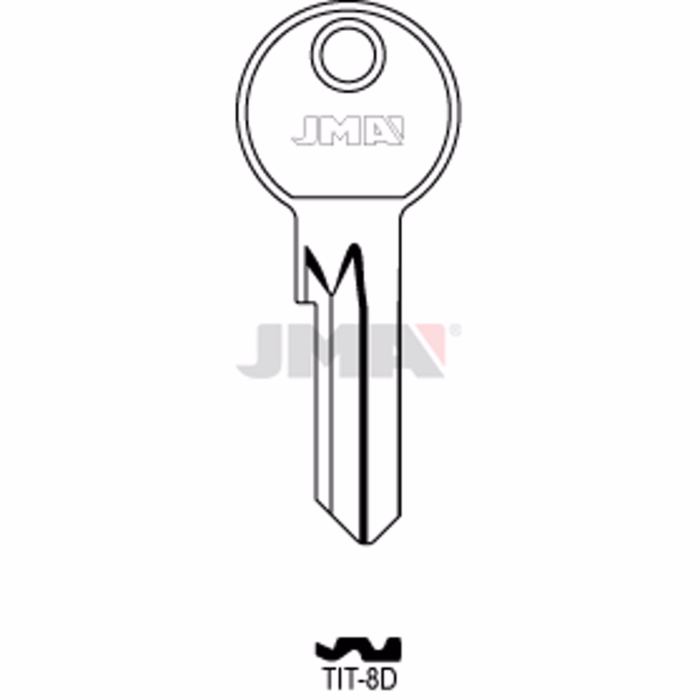 LLAVE JMA ACERO-C (TIT-8D)