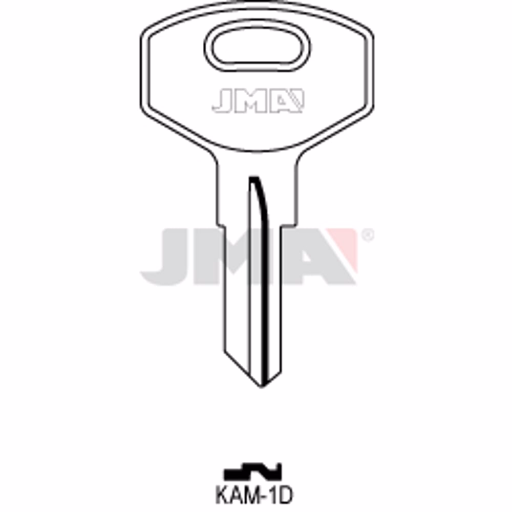 LLAVE JMA ACERO-C (KAM-1D)