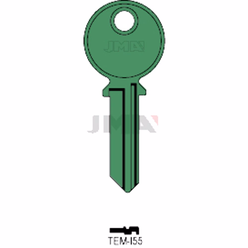 LLAVE JMA ALUMINIO (TEM-I55 VERDE)