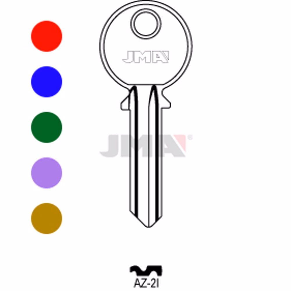 LLAVE JMA ALUMINIO (AZ-2I SURTIDO)