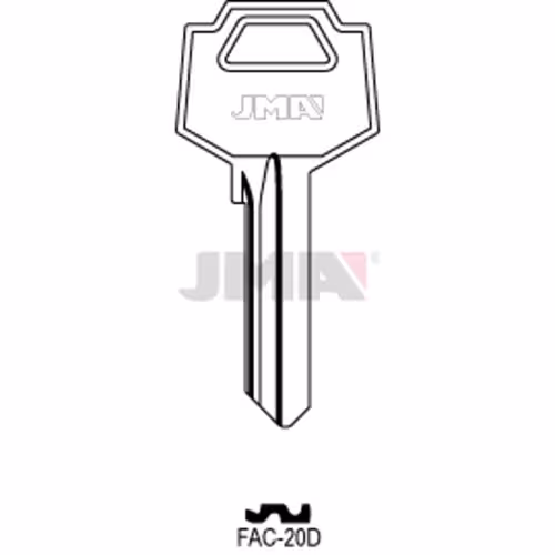 LLAVE JMA ACERO-C (FAC-20D)